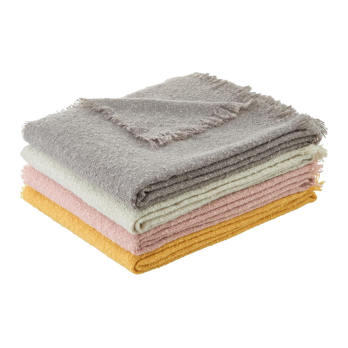 MÄKKÁ DEKA BIRTE - ružová, textil (130/170cm) - Mömax