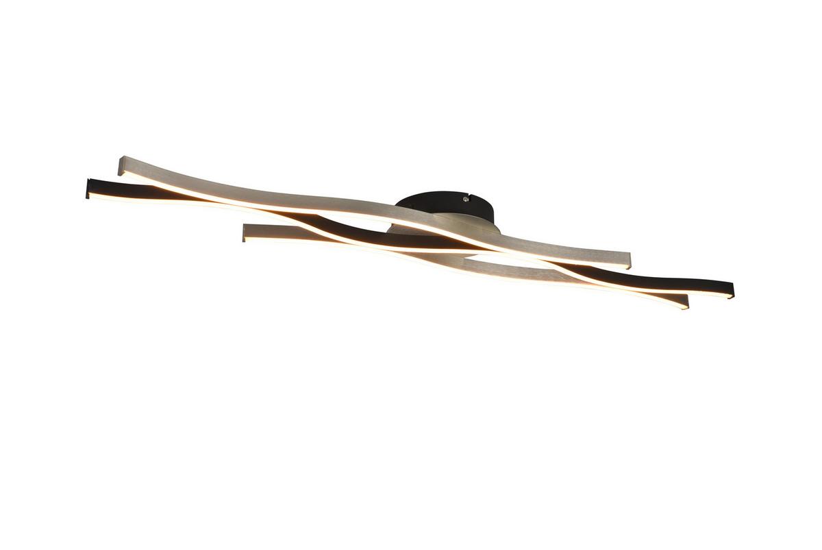 LED-Deckenleuchte 641210305 Blaze - Schwarz, Basics, Metall (107,5/7/18cm) - Trio Leuchten