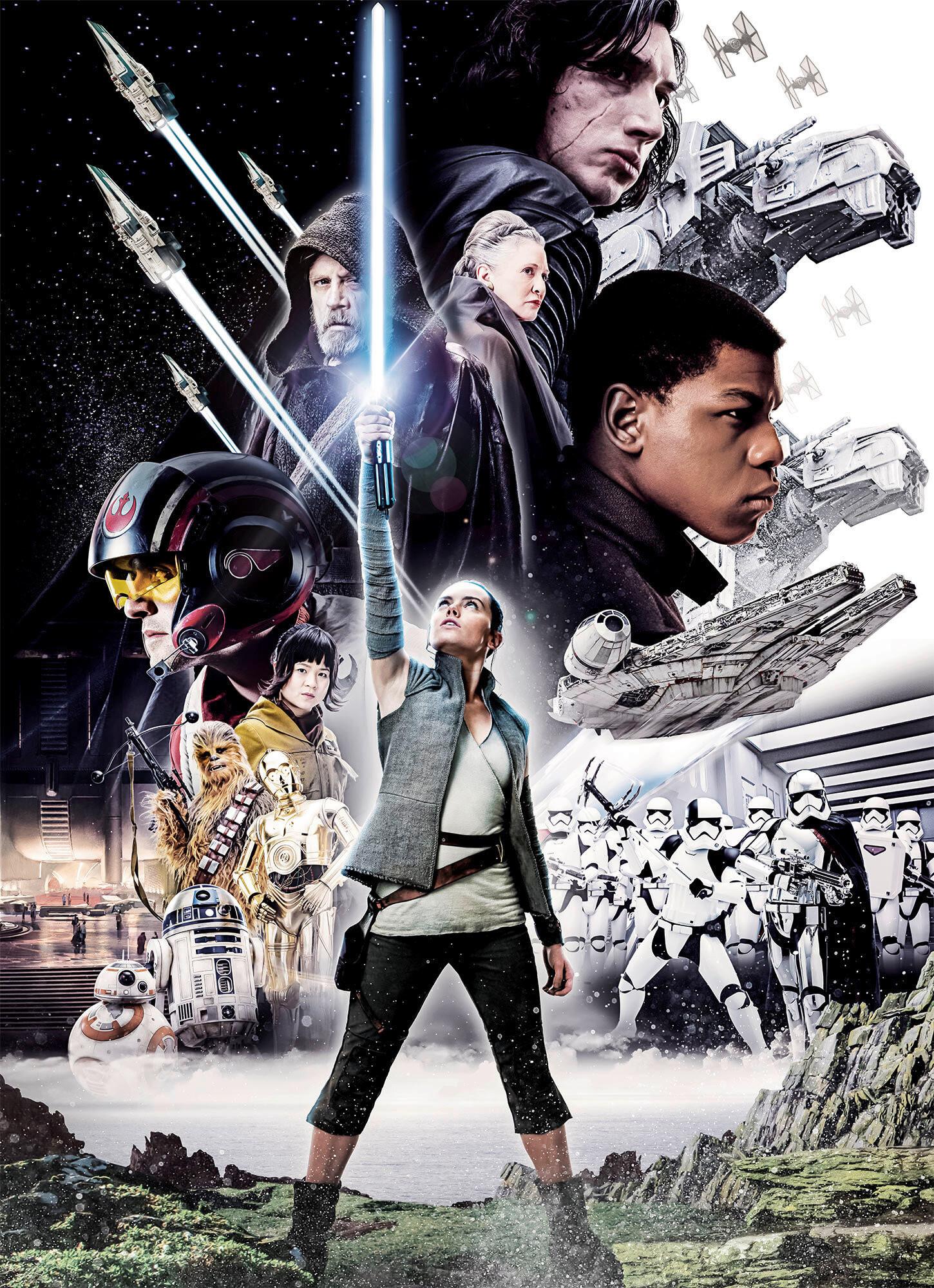 FOTOTAPETE STAR WARS - BALANCE - Design, Papier (184/254cm) - Disney