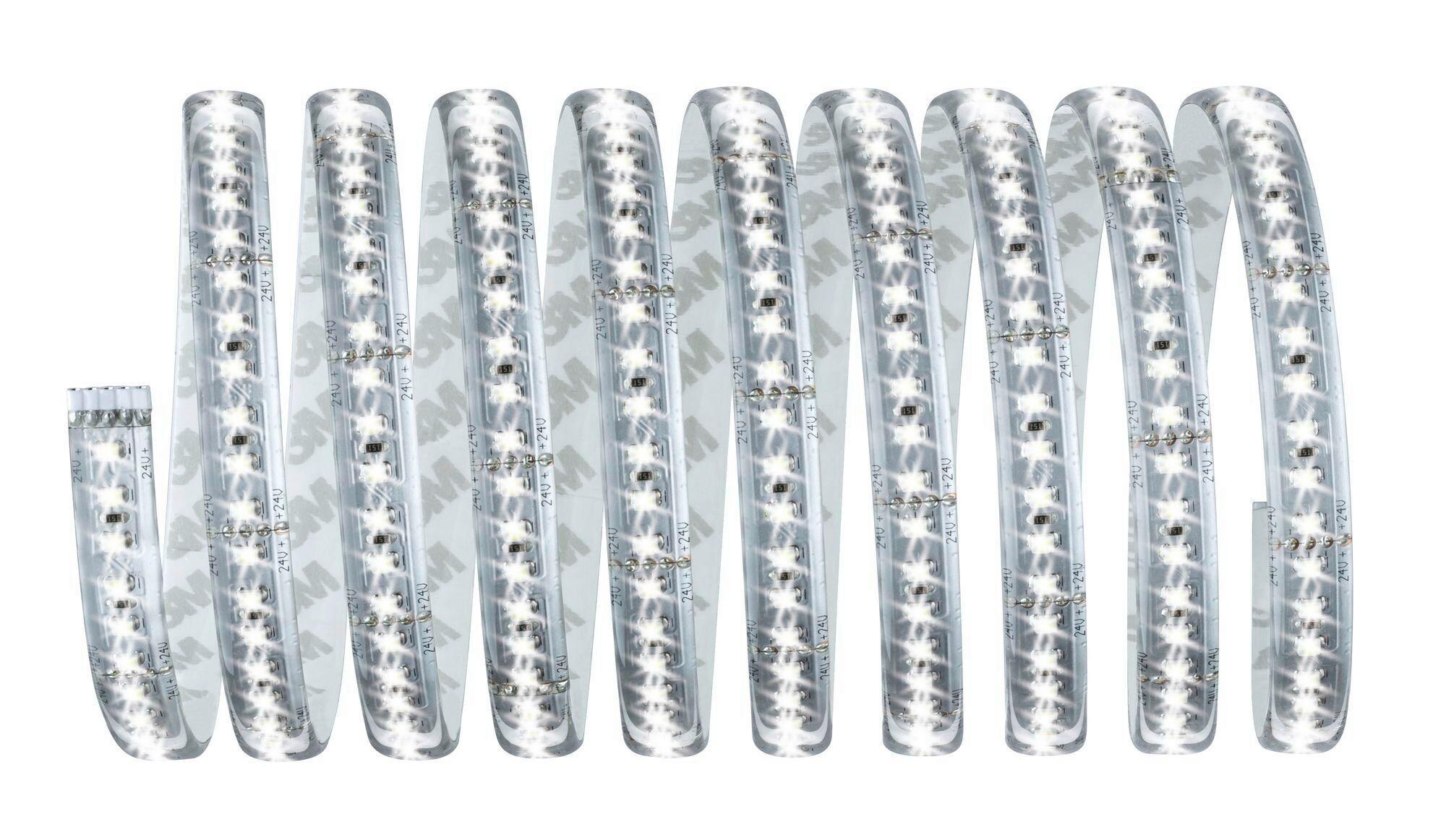 Led-streifen Max L: 3,50 Cm - Silberfarben, Design, Kunststoff (350/1,25/0,4cm) - Paulmann