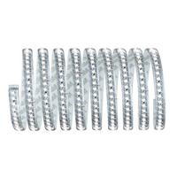 Led-streifen Max L: 3,50 Cm - Silberfarben, Design, Kunststoff (350/1,25/0,4cm) - Paulmann