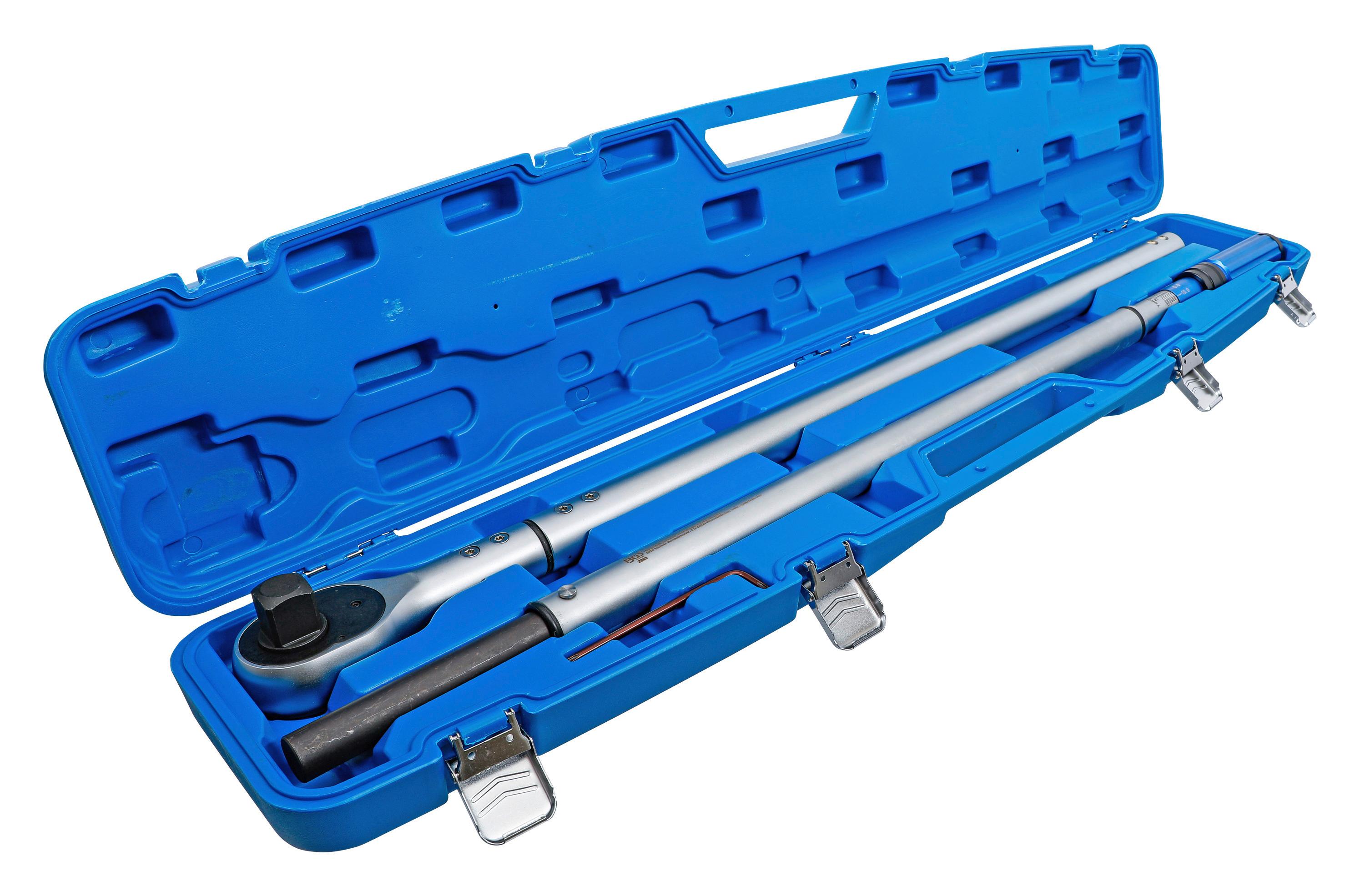 Drehmomentschlüssel Abtrieb Silberfarben/Blau L: 179,5 cm - Blau/Silberfarben, Basics (179,5cm)