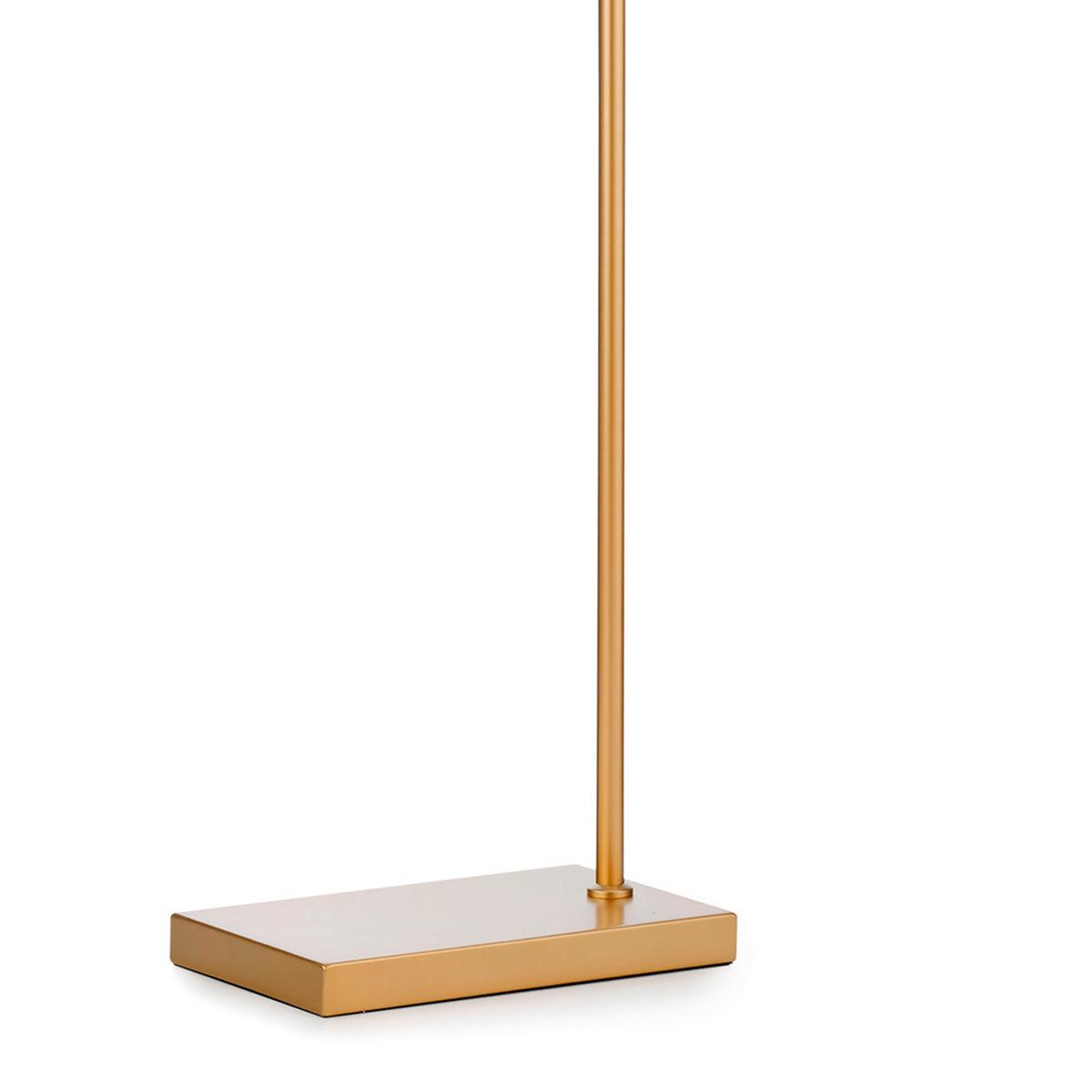 Stehleuchte Cross Bernsteinfarben L: 35 cm - Bernsteinfarben/Sahara, KONVENTIONELL, Kunststoff/Metall (35/15/150cm)