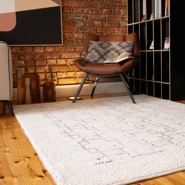 Flachwebteppich My Freya 270 - Creme, Basics, Textil (80/150cm) - Obsession