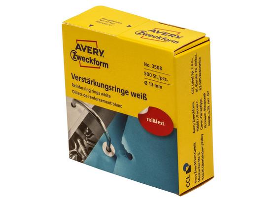 Verstärkungsringe Ø 1,3 cm - Weiß, Papier (1,3cm) Verstärkungsringe Ø 1,3 cm - Weiß, Papier (1,3cm)