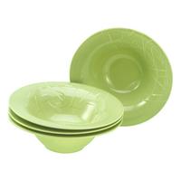 Pastatellerset 21671 Gourmet Pastateller - Grün, Trend, Keramik (27cm) - Creatable