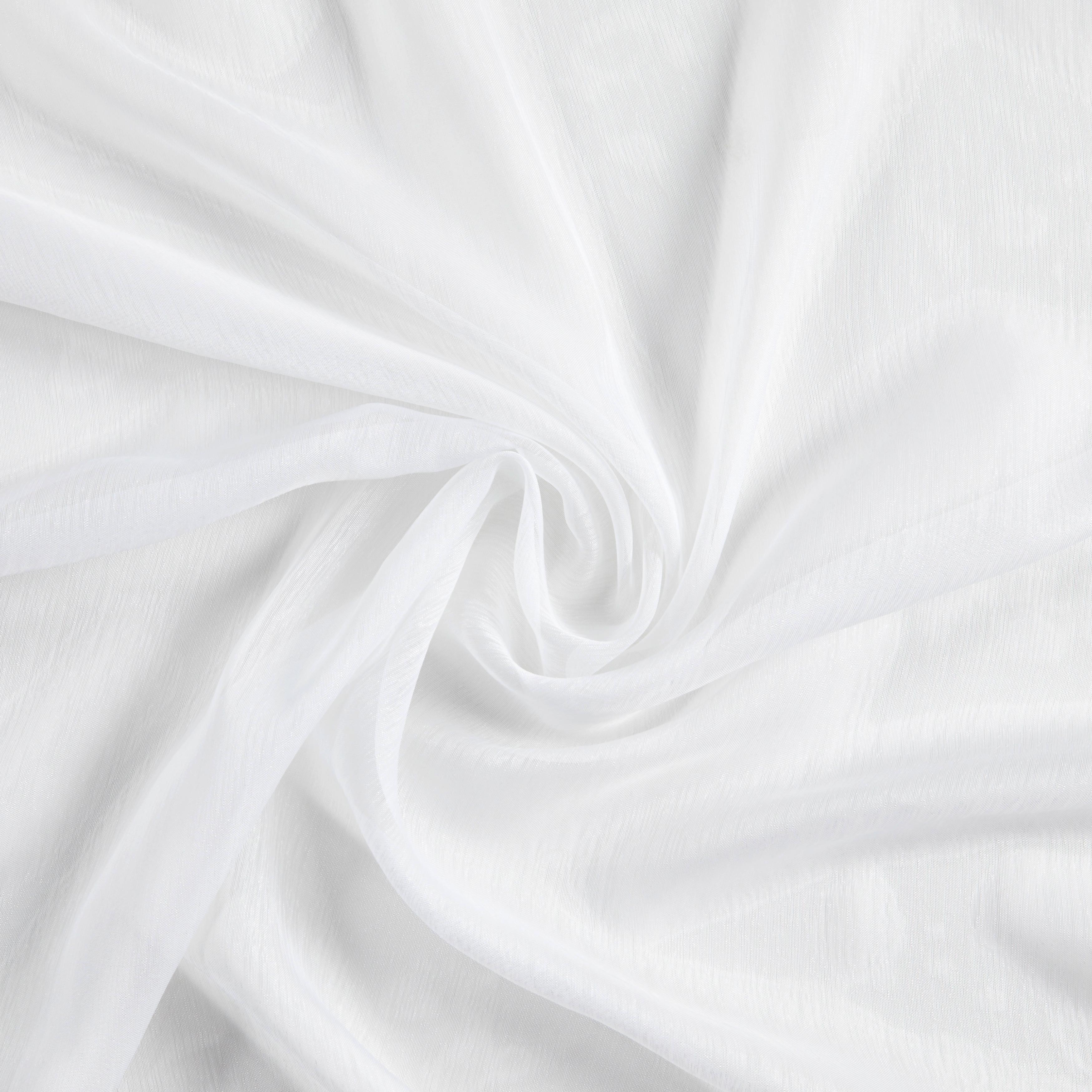Záves S Krúžkami Dolly, 140/245 Cm - biela, textil (140/245cm) - Modern Living