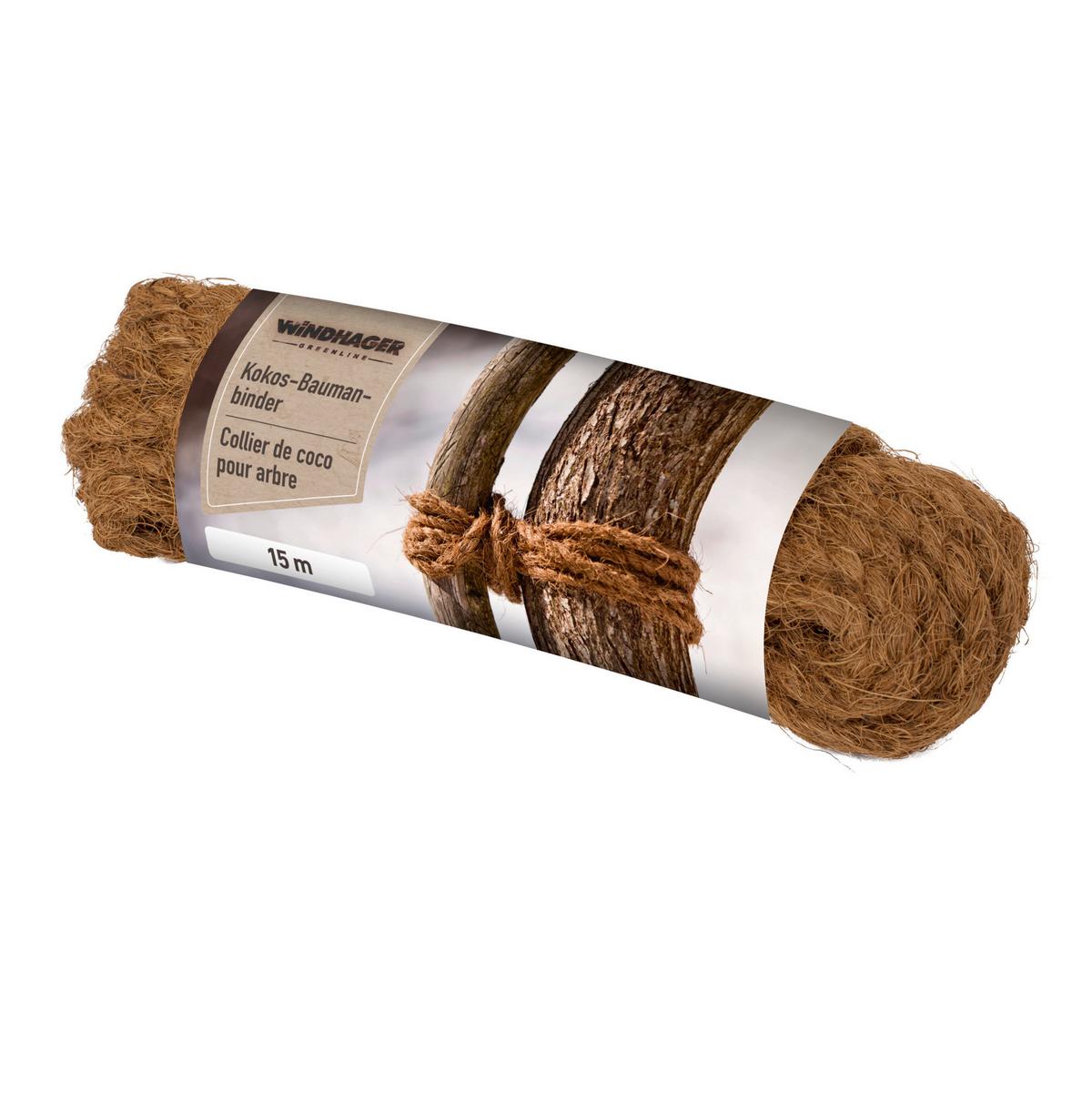 Kokos-baumanbinder, 15 Meter - Braun, Basics, Textil (0,6/1500cm) - Windhager