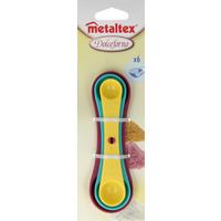 Mérőkanál Készlet 3 Darabos - többszínű, műanyag (4,2/14/0,3cm)