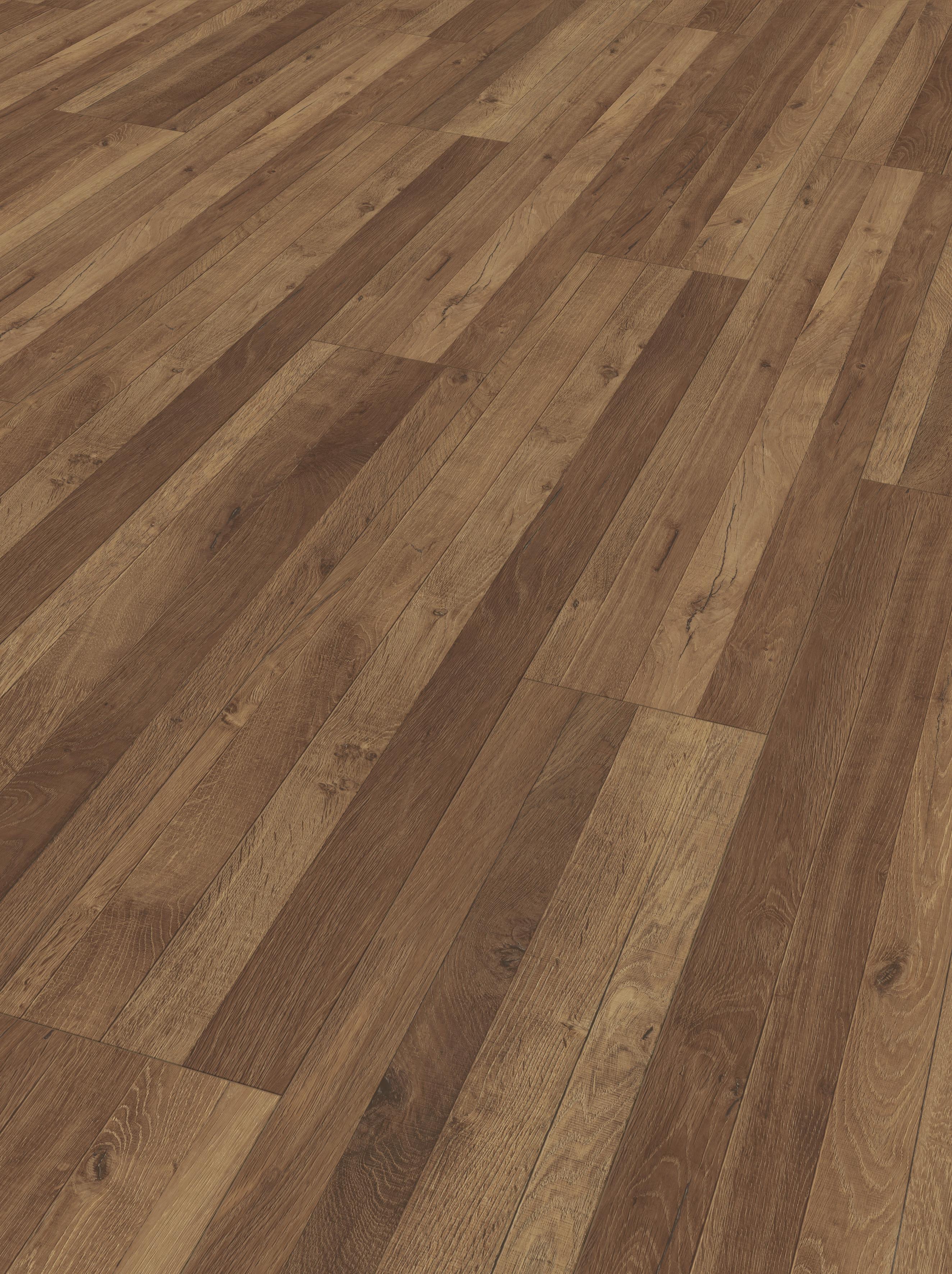 DESIGNBODEN HDF EICHE LINEA - Eichefarben, Basics, Holzwerkstoff/Kunststoff (128,5/19,4/0,8cm) - Parador