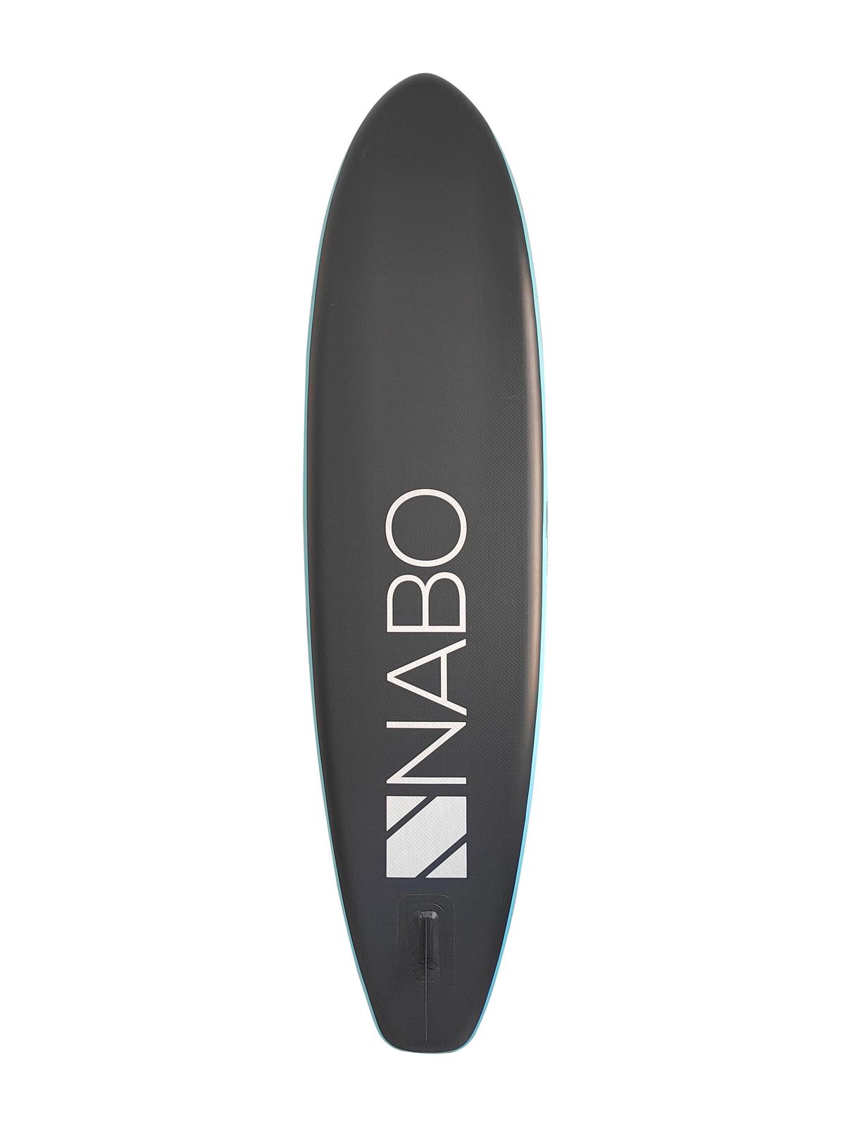 Stand up Paddle, NABO THE WAVE max. Belastbarkeit ca. 130 kg - Türkis, Basics, Kunststoff (305/78/15cm) - Nabo
