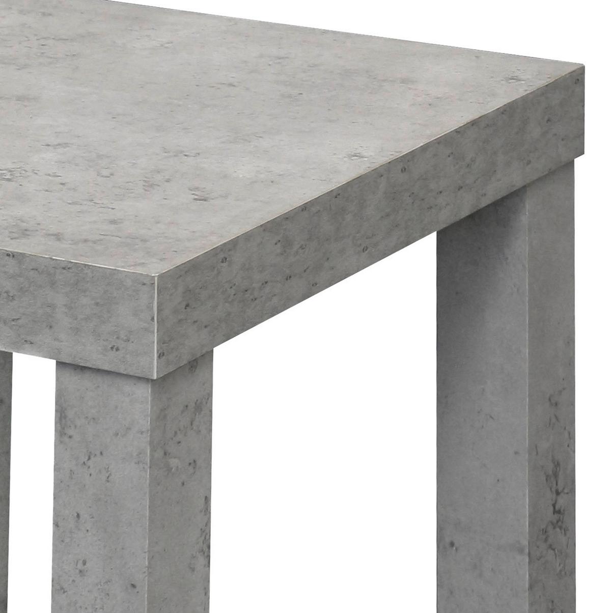 Kisasztal Normen - szürke, Modern, faalapú anyag (39/40/39cm)