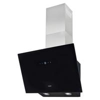 Dunstabzugshaube KFD60-8.1 Schwarz B: 59,5 cm mit Led - MODERN, Glas/Metall (59,5/111,0/38,0cm)