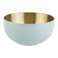 mísa na míchání BETTY -S- - modrá/šampaňská, Moderní, kov (19,2/9,5cm) - Mömax