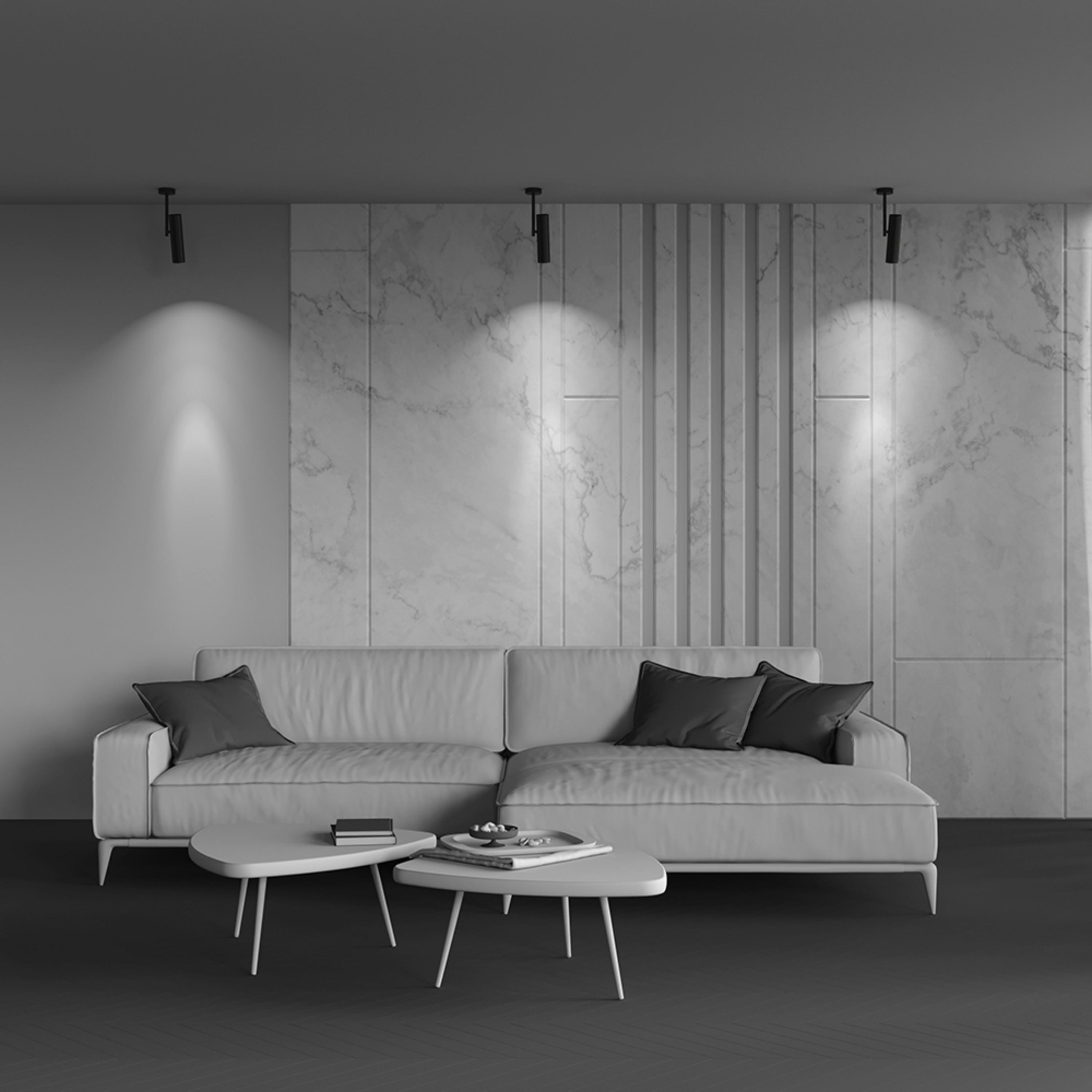 Deckenleuchte Elti - Schwarz, Basics, Metall (7/28/20cm) - MAYTONI