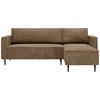 Ranger Hellbraun S: 223x151 Cm - Hellbraun/Schwarz, Design, Textil (223/151cm) - Livetastic