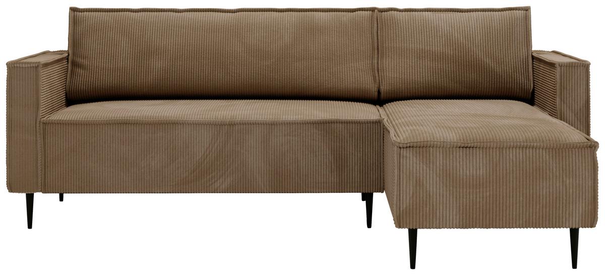 Ranger Hellbraun S: 223x151 Cm - Hellbraun/Schwarz, Design, Textil (223/151cm) - Livetastic