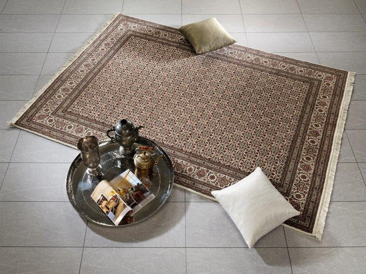 Orientalischer Webteppich Creme Cavari Herati 200x300 cm - Creme, Basics, Textil (200/300cm) - Cazaris