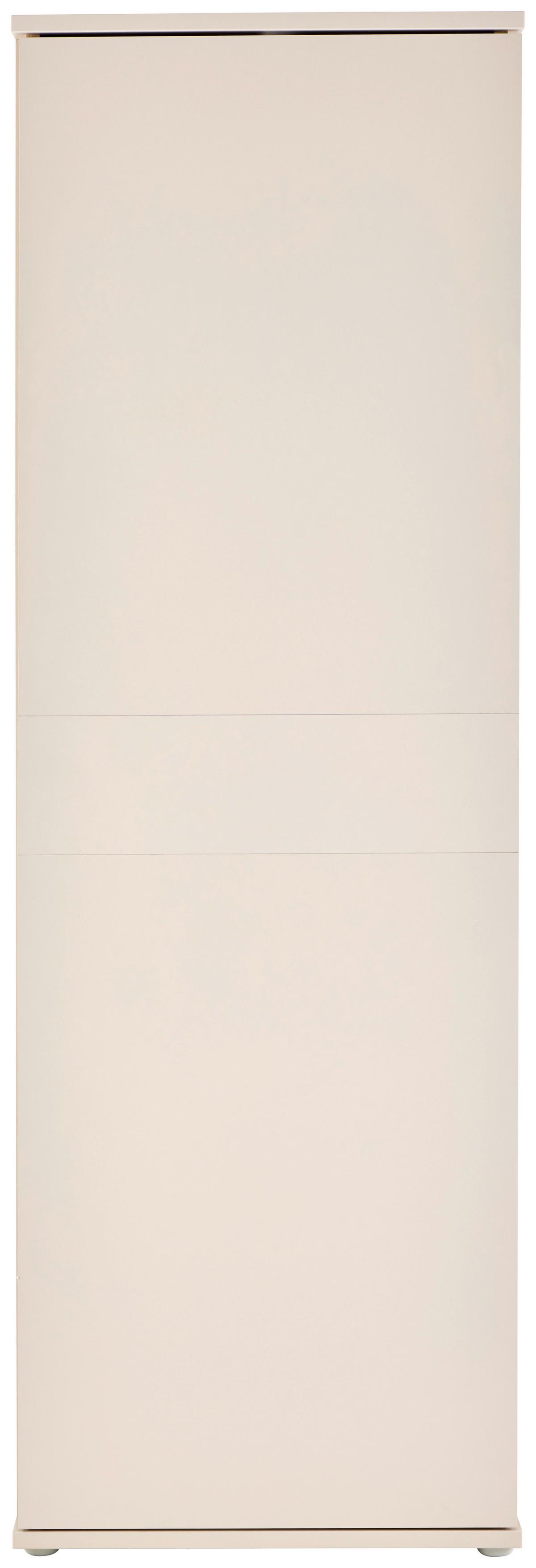 Schuhschrank Antonio Kaschmir H: 190 Cm - Kaschmir/Eiche Artisan, Trend, Holzwerkstoff (61/189,9/37,5cm)