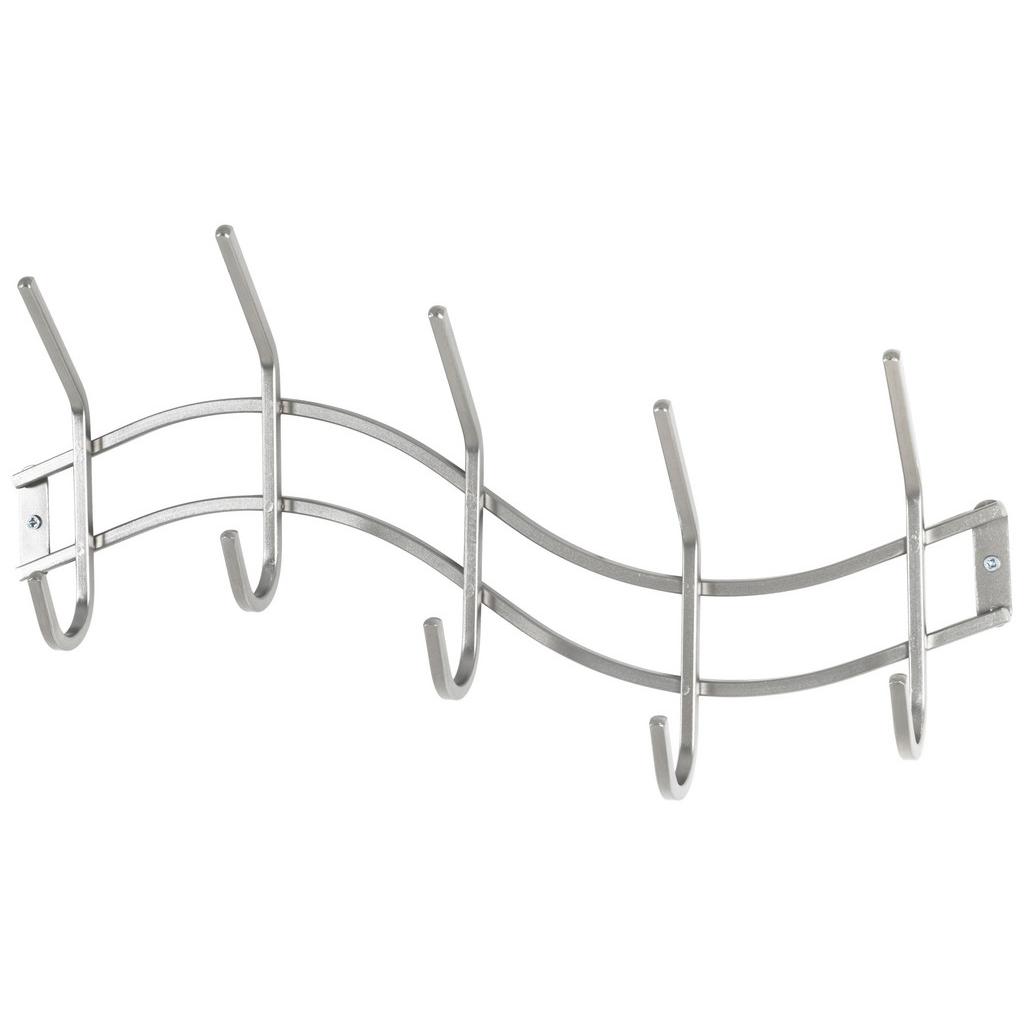Hakenleiste Finn B: 46 cm Edelstahl 5 Haken