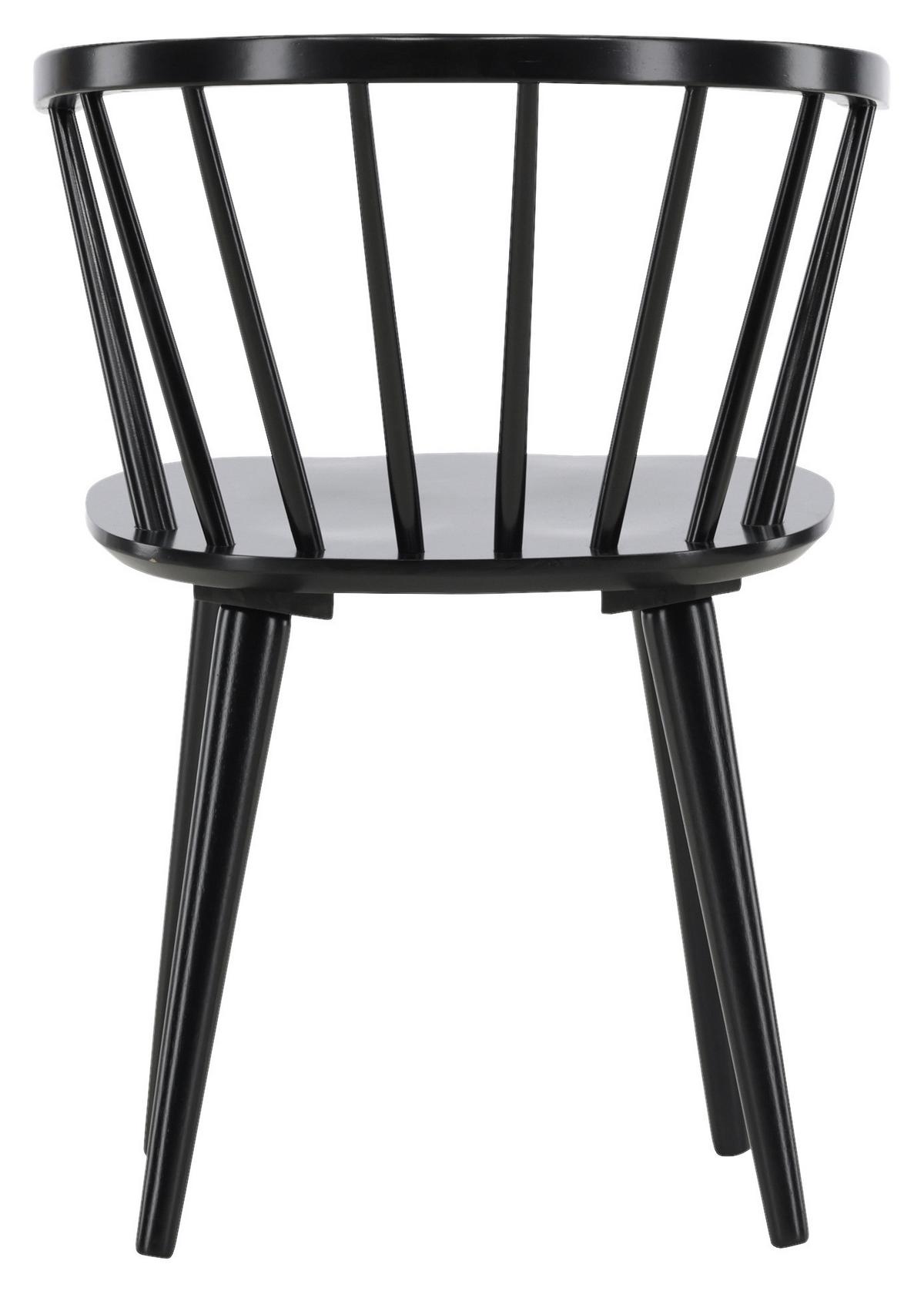 Stuhl-Set Bobby - Schwarz, Design, Holz (55/75/53cm) - Livetastic