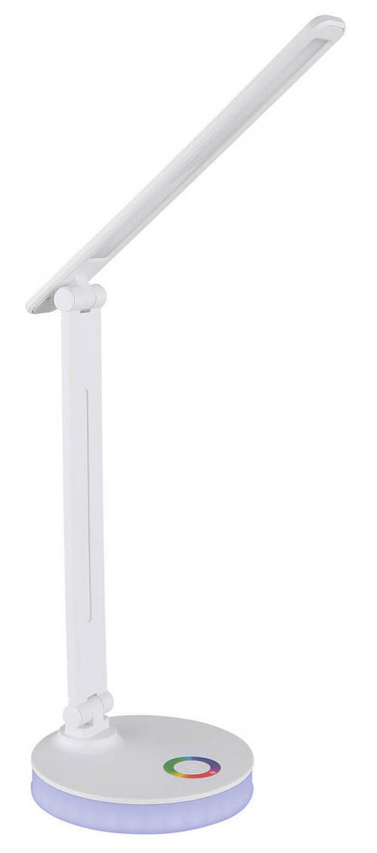 LED-Schreibtischleuchte 58445w - Opal/Weiß, Design, Kunststoff (28/15/50cm) - Globo