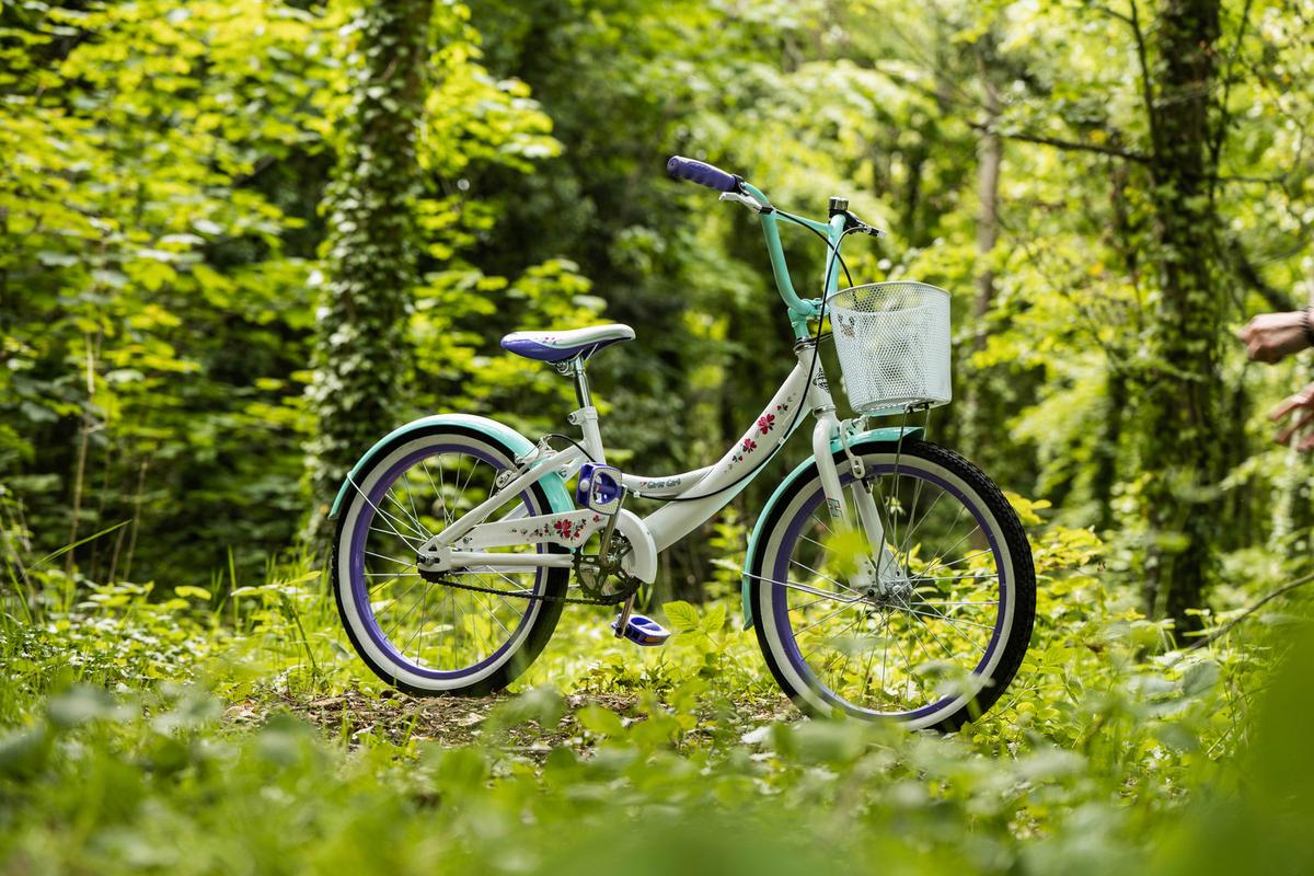 Kinderfahrrad Girly Girl Lila, 20 Zoll - Lila, Basics, Metall (66/96.5/140.5cm)