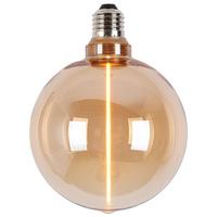 LED ŽIAROVKA C82222MM - jantárová, Konventionell, kov/sklo (12,5/16,6cm) - Modern Living