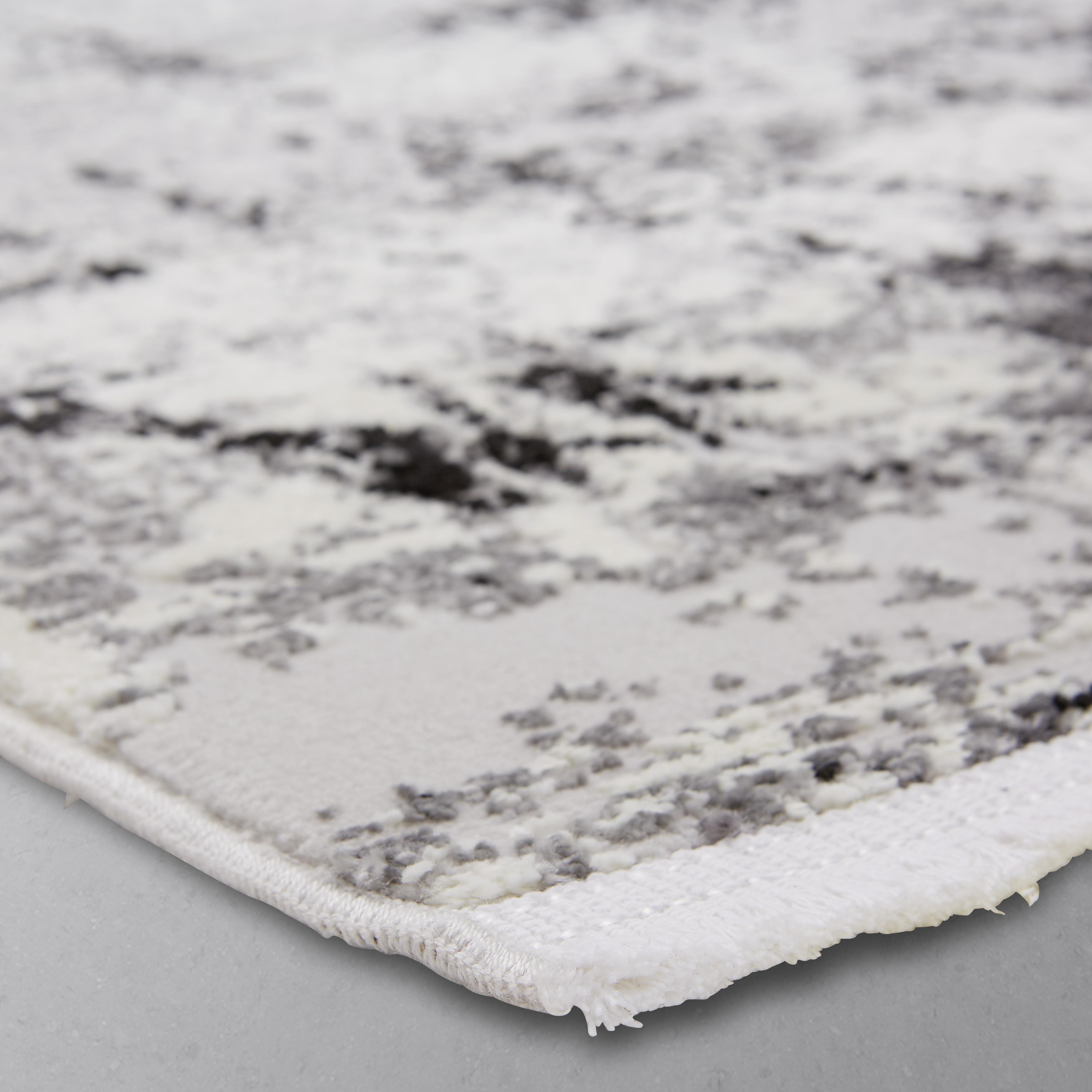 Tkaný Koberec Malik 1, 80/150cm - černá/antracitová, Moderní, textil (80/150cm) - Modern Living