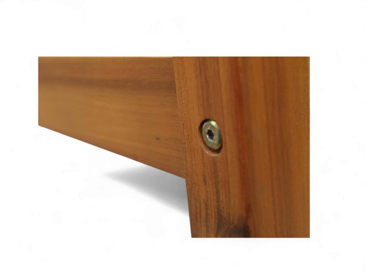 Gartenbank Ph-Aca-2gb-Brown - Akaziefarben, Basics, Holz (119/57/90cm)