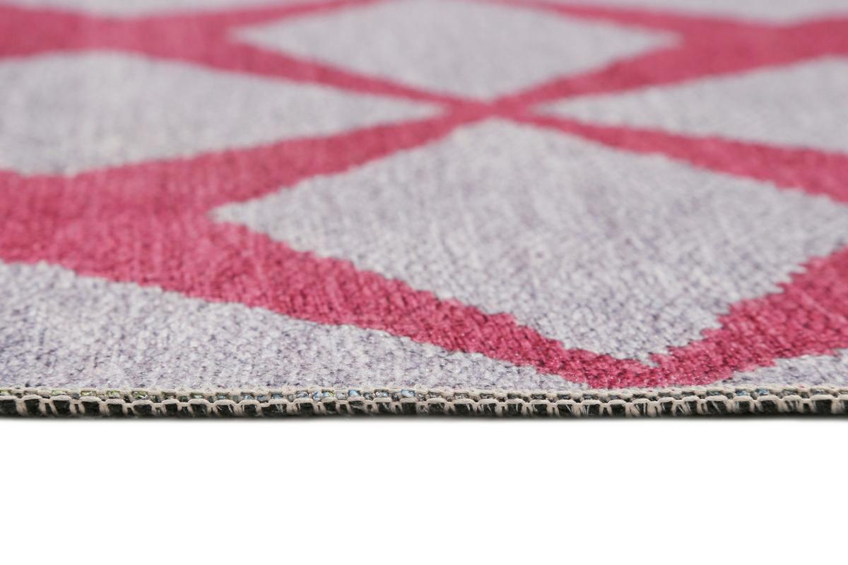 Webteppich Bordeaux/sandfarben Caledon 160x230 Cm - Sandfarben/Bordeaux, KONVENTIONELL, Textil (160/230cm) - Esprit