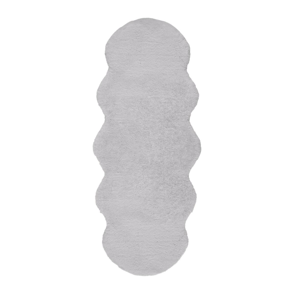 UMELÁ KOŽUŠINA Nico 2, 60/150cm, sivá - sivá, Konventionell, kožušina (60/150cm) - Mömax