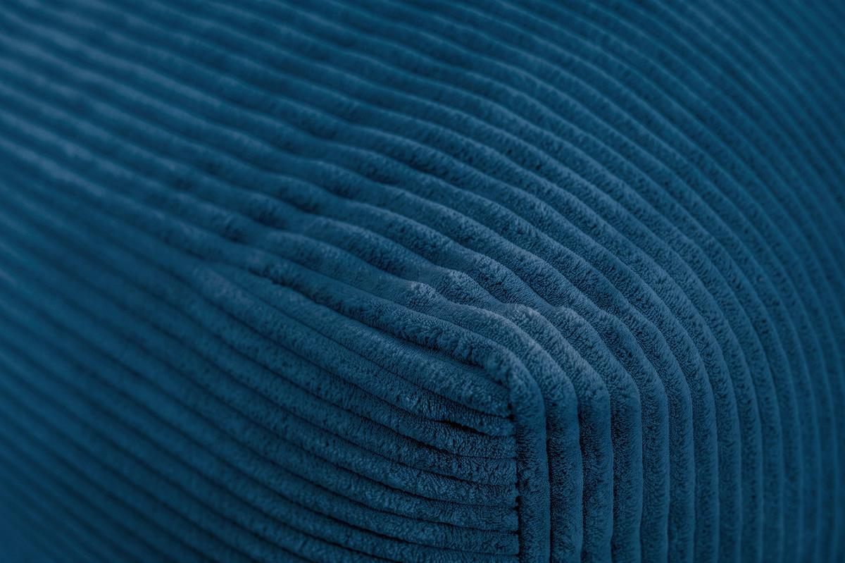 Sitzsack Luno Cord dunkelblau,Indoor,B: 70cm - Dunkelblau, Basics, Textil (70/70/100cm)