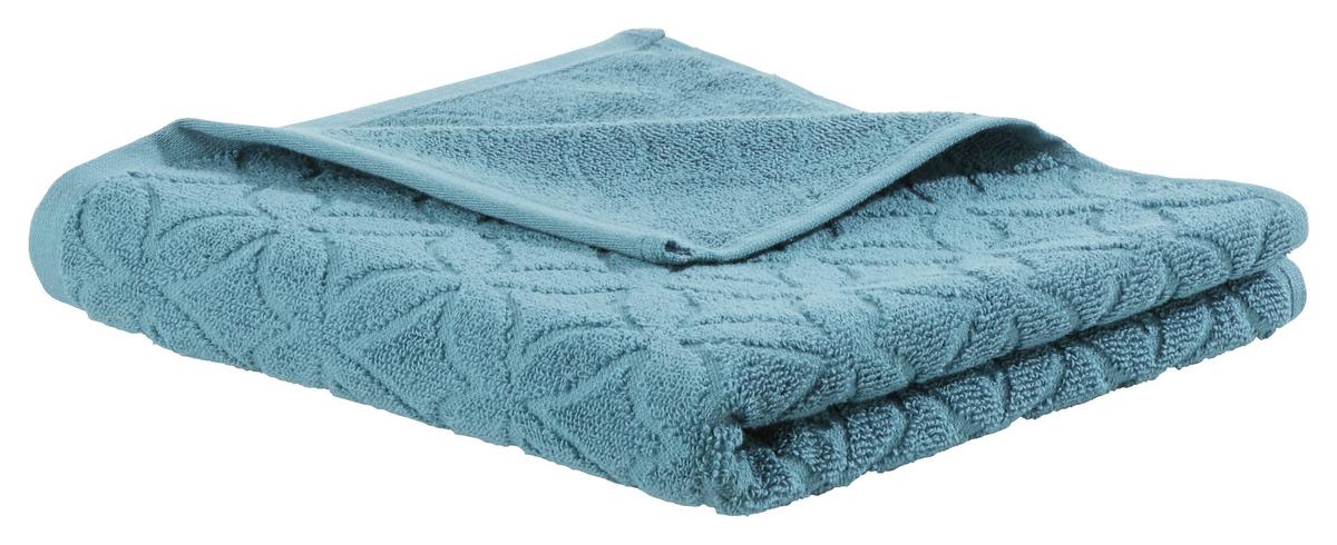 RUČNÍK Naime, 50/100cm, modrá - modrá, Lifestyle, textil (50/100cm) - Modern Living