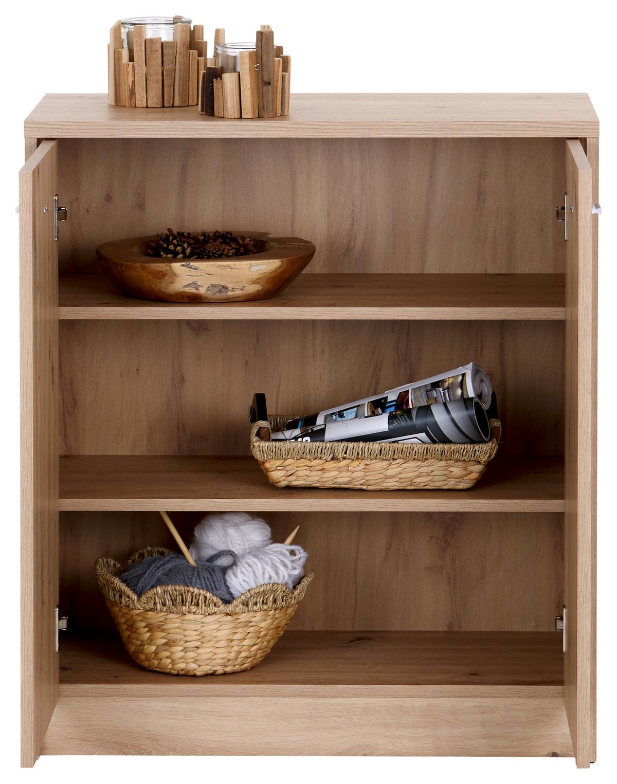 Kommode B: 74 cm 4-You New Eiche Artisan Dekor - Eiche Artisan, MODERN, Holzwerkstoff (74/85,4/34,6cm)