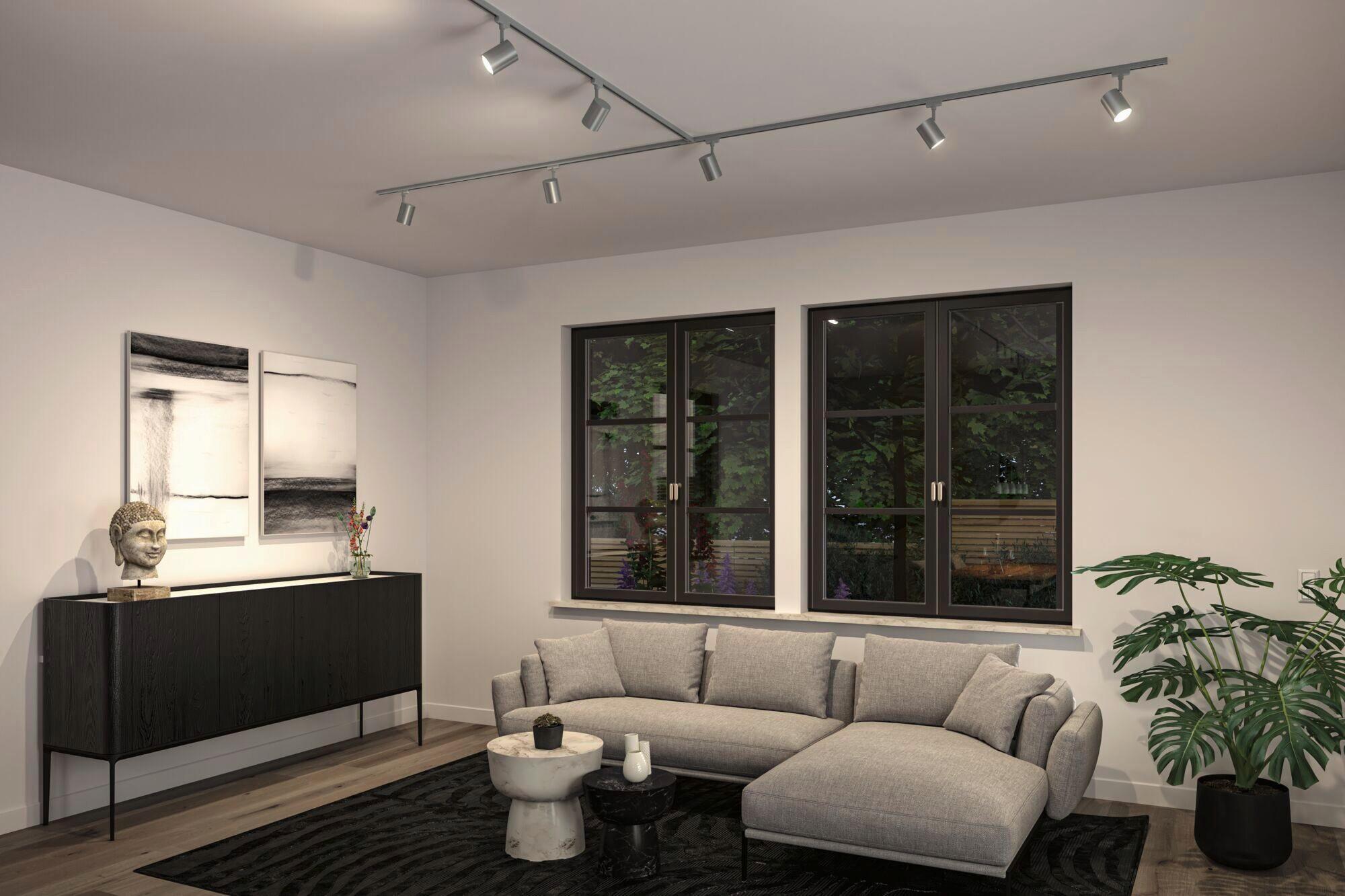 Schinensystem-strahler 95631 Urail Luxe - Chromfarben, Basics (6,5/16,3cm) - Paulmann