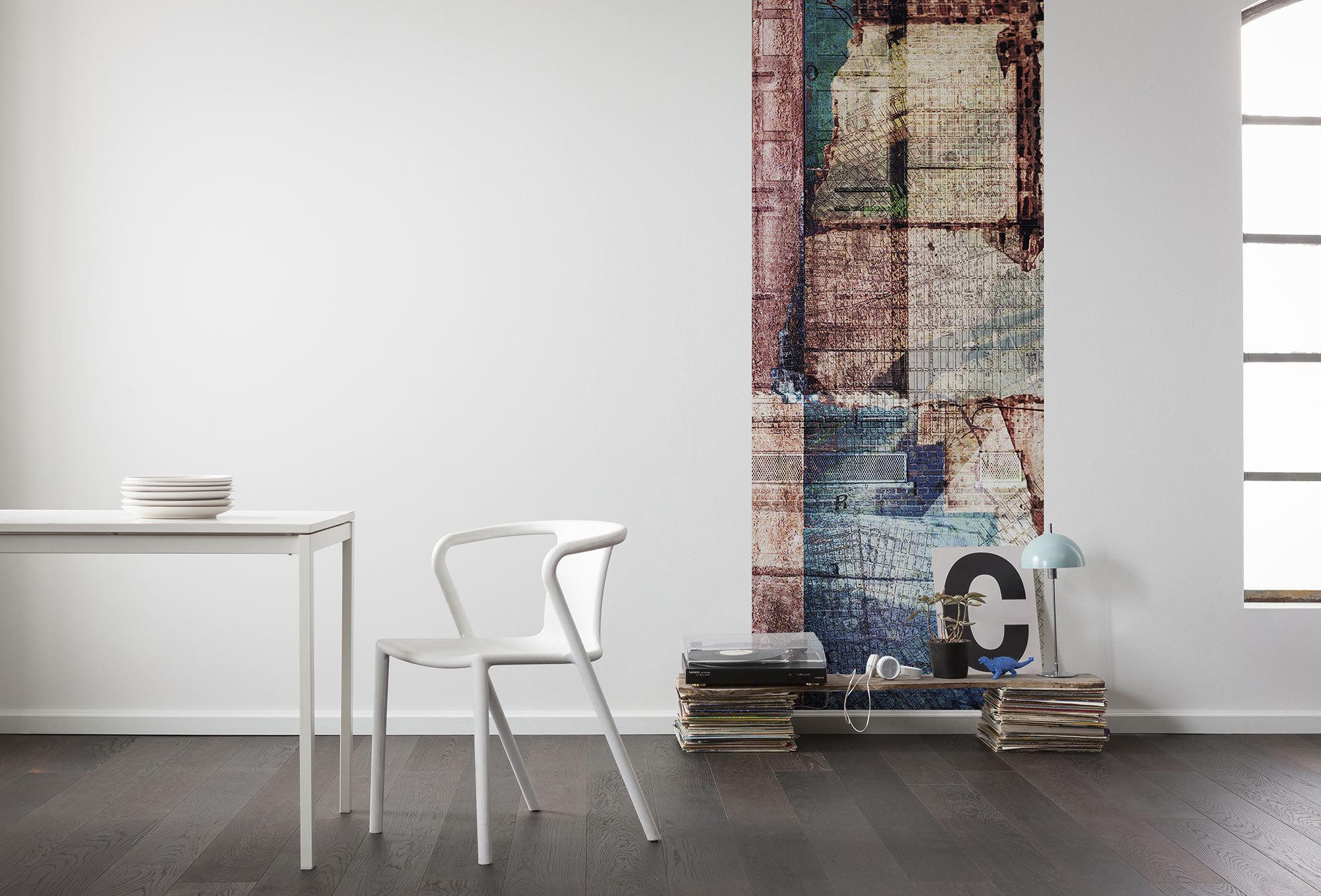 Vliestapete 6001a-Vd1 Urban Art Panel - Design (100/250cm)