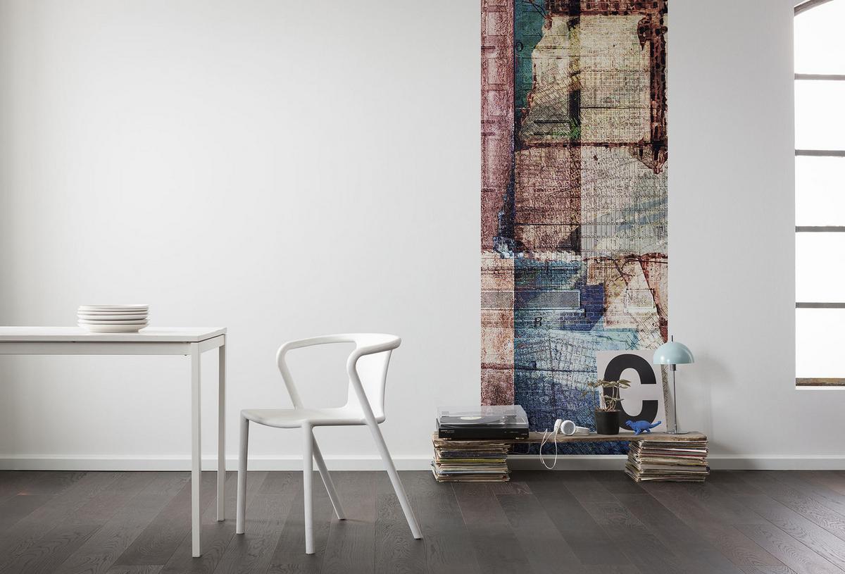 Vliestapete 6001a-Vd1 Urban Art Panel - Design (100/250cm)