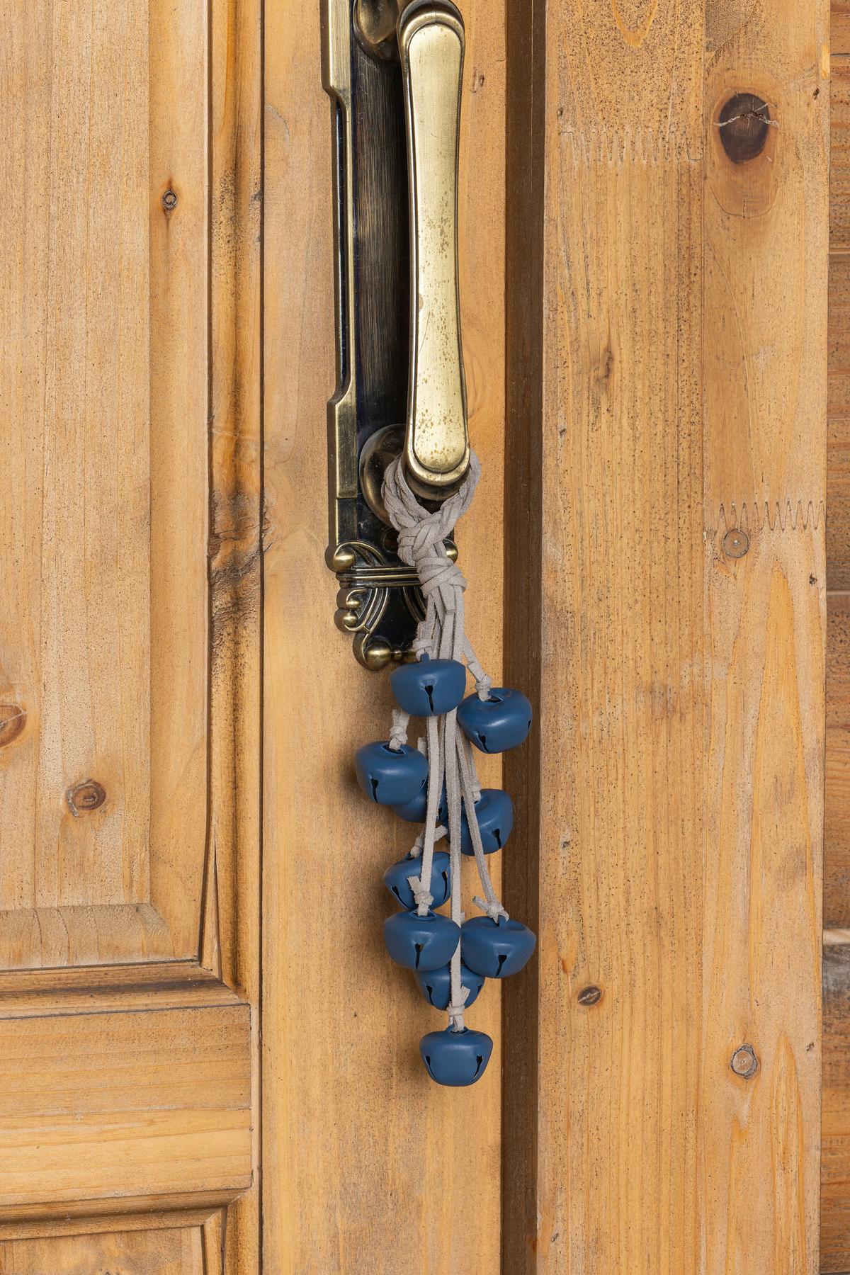 Dekoglocke Glöckchen - Blau/Grau, KONVENTIONELL, Metall (2/2,5cm) - Luca Bessoni