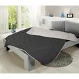 Steppdecke Annika Leicht 140x200 cm - Taupe/Grau, MODERN, Textil (140/200cm) - Luca Bessoni