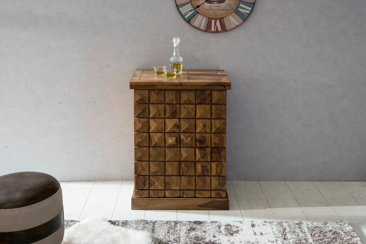 Barschrank Wl1.735 - Sheeshamfarben, Design, Holz (64/91/50cm) - MID.YOU