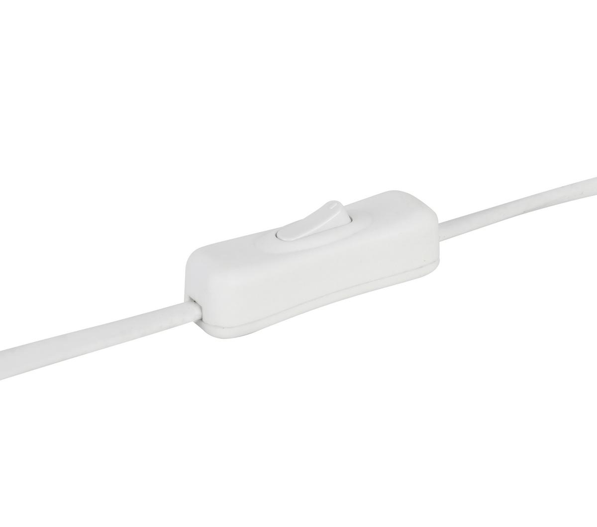 Stolná lampa Jotog, V: ca 31,5cm, biela - biela/farba duba, Modern, drevo/plast (16,5/31,5cm) - Mömax