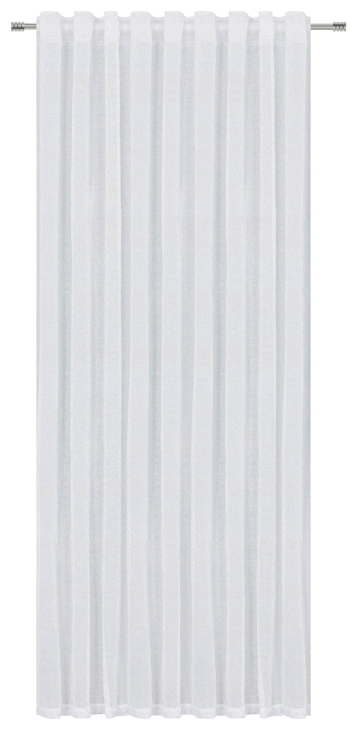 Készfüggöny Kb. 135/245cm - fehér, Modern, textil (135/245cm) - Luca Bessoni