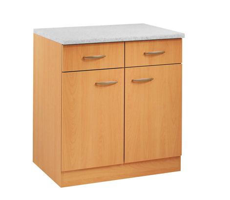 Küchenunterschrank in Buche Dekor