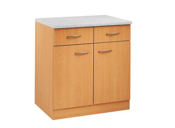Küchenunterschrank Nano B: 80 cm Buche Dekor - Buchefarben, MODERN, Holzwerkstoff (80/85/57cm) Küchenunterschrank Nano B: 80 cm Buche Dekor - Buchefarben, MODERN, Holzwerkstoff (80/85/57cm)