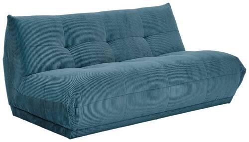 Modul Sofa Giselle 4er Sofa B: 180 Cm Cord Petrol - Petrol, Trend, Textil (180/80/112cm) - Livetastic
