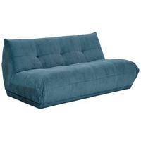 Modul Sofa Giselle 4er Sofa B: 180 Cm Cord Petrol - Petrol, Trend, Textil (180/80/112cm) - Livetastic