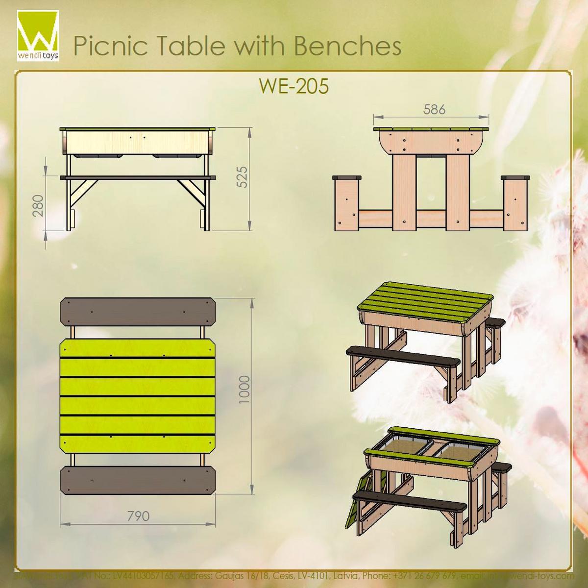 Wasserspieltisch Esel Kiefer, B/H/T: ca. 100x53x80cm - Kieferfarben, KONVENTIONELL, Holz (100/53/80cm)