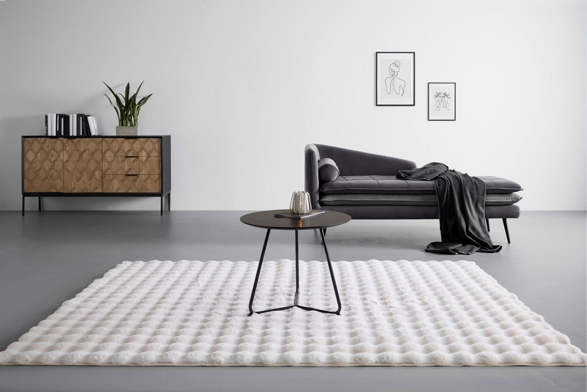 KONFERENČNÍ STOLEK MICA - černá, Moderní, kov/kompozitní dřevo (55/46cm) - Mömax