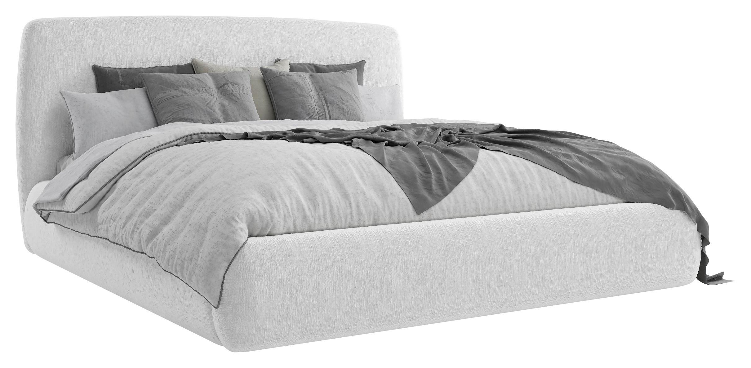 Polsterbett Diun 180x200 cm Grau - Grau, MODERN, Holz/Holzwerkstoff (180/200cm) - MID.YOU